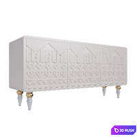 TV stand Rooso 3D Model Corona