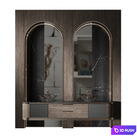 Bath set 48 3D Model Corona