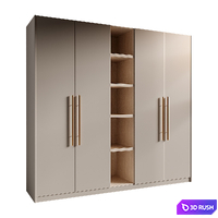 Flat Panel Wardrobe 3D Model Corona