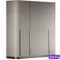 Closet 03 3D Model Corona