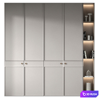 Wardrobe 55 3D Model Corona