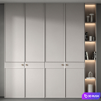 Wardrobe 55 3D Model Corona