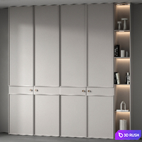 Wardrobe 55 3D Model Corona