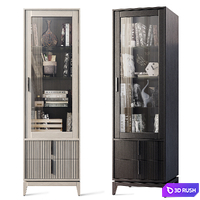 Showcase cabinet (pencil case) Ivina Askona Askona 3D Model Vray, Corona