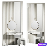 Dressing table ST003. 3D Model Corona