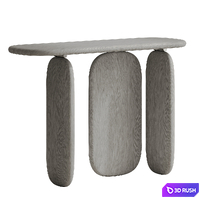 Wooden console Wood 3D Model Corona