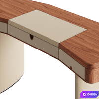 Porada Moty Writing Desk 3D Model Corona