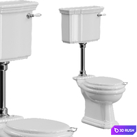 Toilet new Etoile by Devon&amp;Devon 3D Model