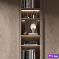 Furniture Composition | 687 3D Model Vray, Corona