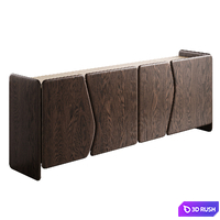 Dolmen sideboard by Naturedesign 3D Model Corona