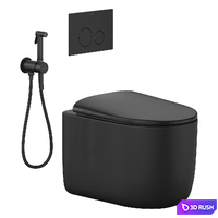 Wall hung toilet Boheme Flow 3D Model Corona