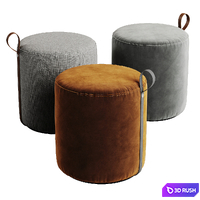 Otto | Pouf 3D Model Corona