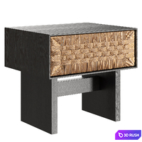 Bedside table Fily 3D Model Corona