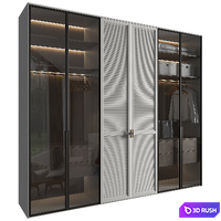 Furniture Composition 369 3D Model Vray, Corona