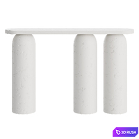 Lunna model console 3D Model Vray, Corona