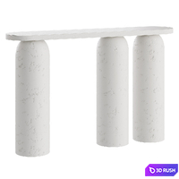 Lunna model console 3D Model Vray, Corona