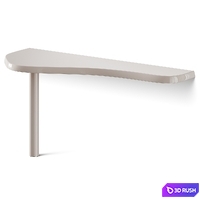 Cassina Doron Console Table 3D Model Vray, Corona