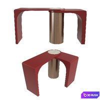 Saloni Odin console table 3D Model Corona