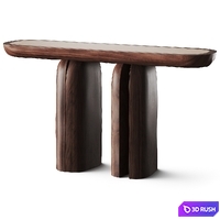 Tacchini Bread Console 3D Model Vray, Corona