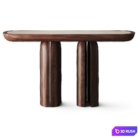 Tacchini Bread Console 3D Model Vray, Corona