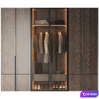 Furniture arrangement for the hallway / room 26 3D Model Corona