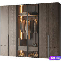 Furniture arrangement for the hallway / room 26 3D Model Corona
