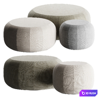 SQUASH | Pouf 3D Model Corona