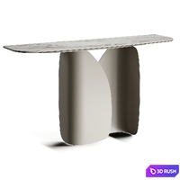Calligaris TWINS White Console Table 3D Model Vray, Corona