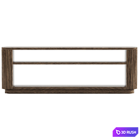 Mulholland Low Console Table 3D Model Corona