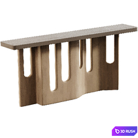 Malko Console Table 3D Model Vray, Corona