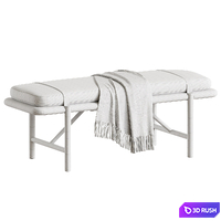 Blanco Bench 3D Model Corona