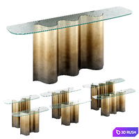 Cattelan Italia Nettuno console 3D Model Corona