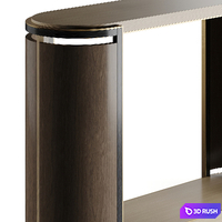 Frato SONOMA Lacquer Console 3D Model Vray, Corona