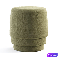 Medusa Pouf 3D Model Corona