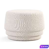 Medusa Pouf 3D Model Corona
