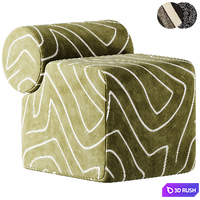 Esfera Ottoman 3D Model Corona