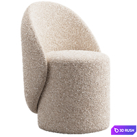 Loreen StoolGroup Pouf 3D Model Corona