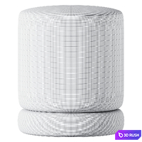 Dual Pouffe - Carnival 3D Model Corona