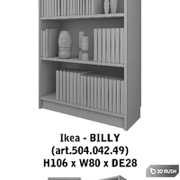 Ikea | set 1 3D Model Vray