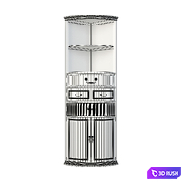 Gouache - M10521KK 3D Model Vray, Corona