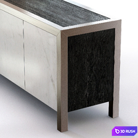 Bernhardt Decorage Entertainment Console 3D Model Vray