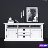 TV stand Dantone Home Oxford 3D Model Corona