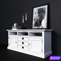 TV stand Dantone Home Oxford 3D Model Corona