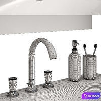 Villeroy &amp; Boch La Belle part 2 3D Model Vray, Corona
