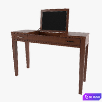 Vanity Table Dressing Table Ikea Australia 3D Model Vray