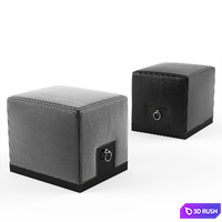 Ferris Rafauli Pouf 3D Model Vray