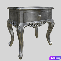Bedside table - mcm / 0116 Corella Arredamento 3D Model Corona