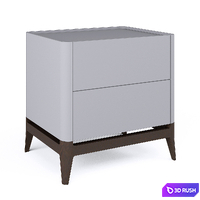 YACHTLINE bedside table - Twiggy 3D Model Vray