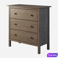 BORSELV Chest 3D Model Vray, Corona