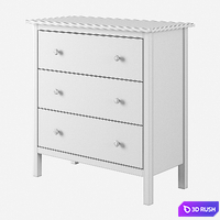 BORSELV Chest 3D Model Vray, Corona